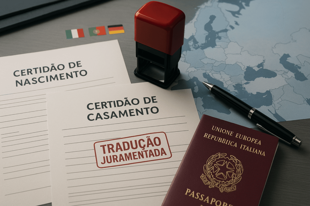 Tradução Juramentada tudo que você precisa para Cidadania Europeia